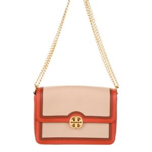 HARDLY USED TORY BURCH OVER THE SHOULDER BAG